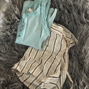 Comfy Striped Shorts